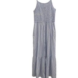 Japna JUMPSUIT Smocked Flared Wide Bell Ruffled Leg Pockets